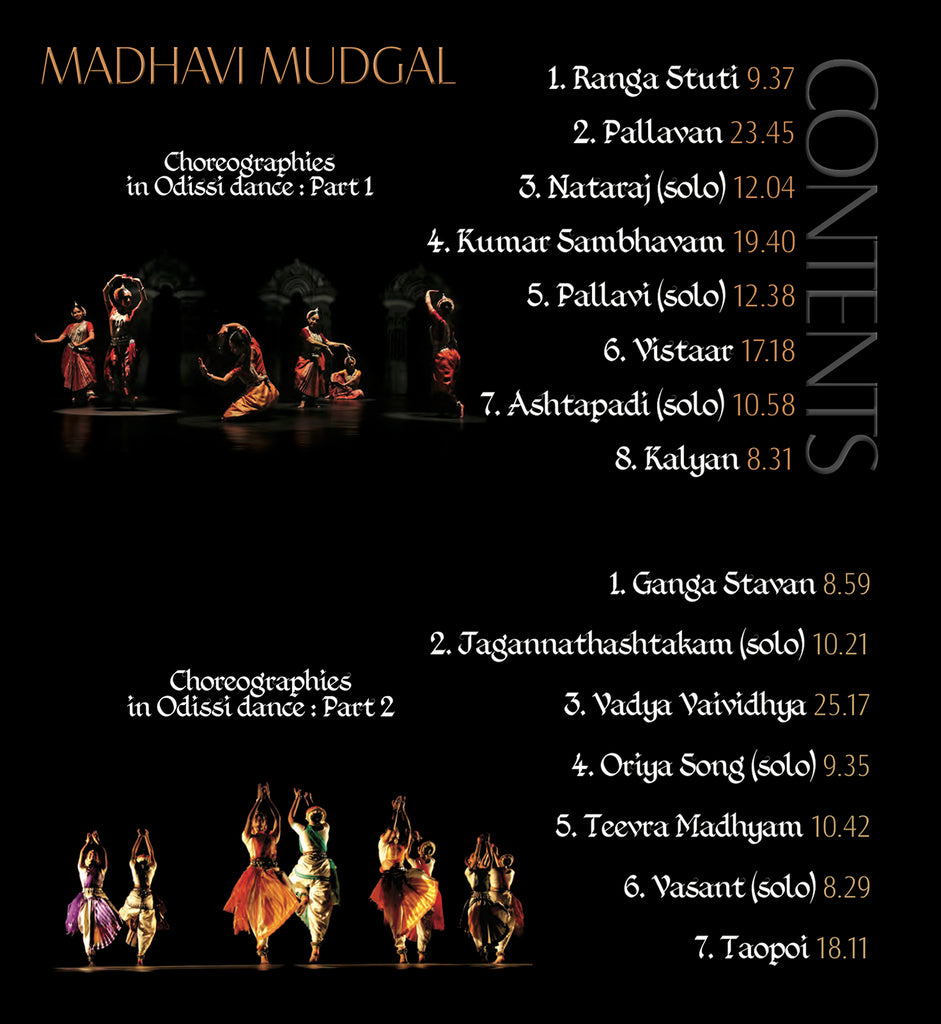 Madhavi Mudgal Choreographies in Odissi Dance